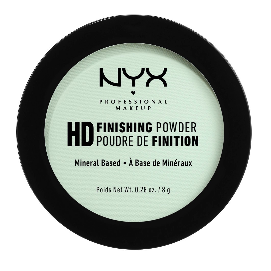 NYX PROFESSIONAL MAKEUP HD Finishing Powder,Mint Green, Mint Green