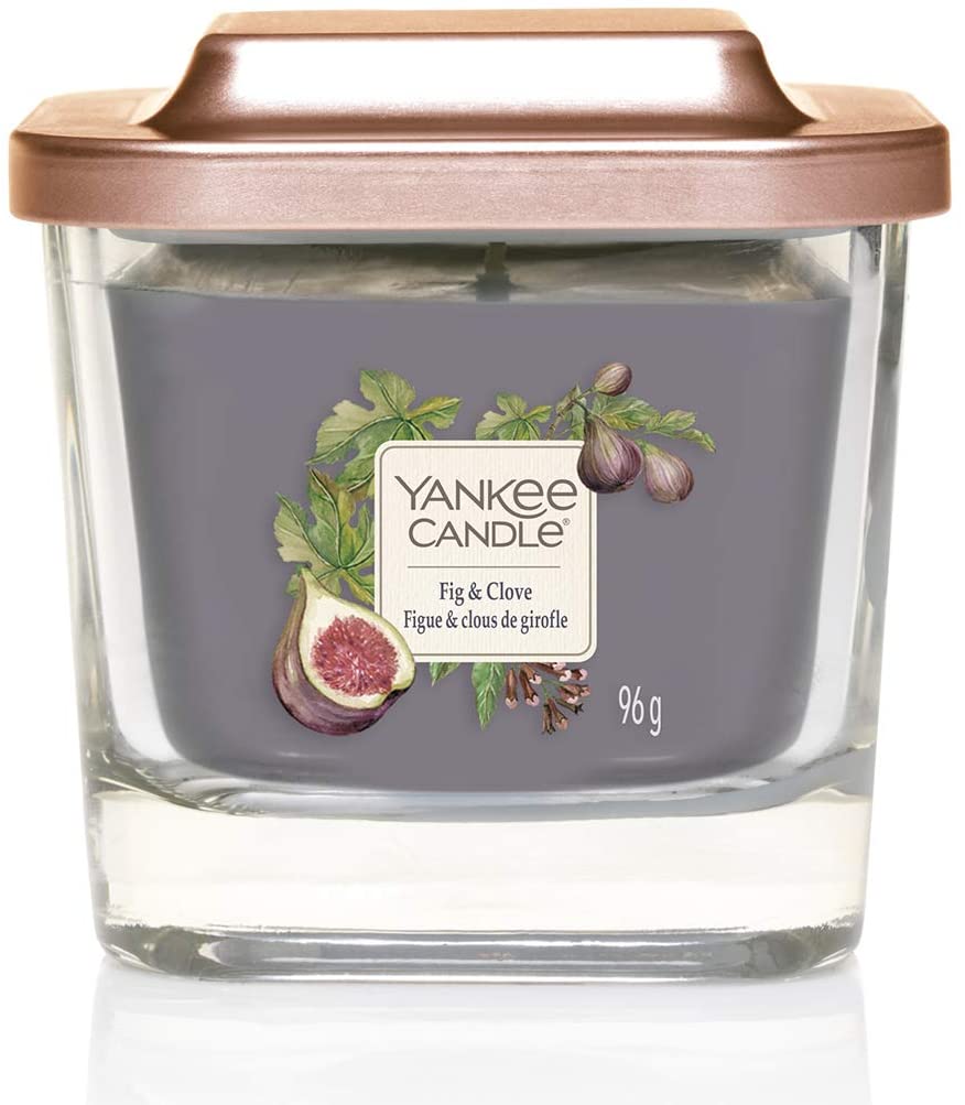 Yankee Candle Elevation Collection Square 3 Wick Candle with Platform Lid