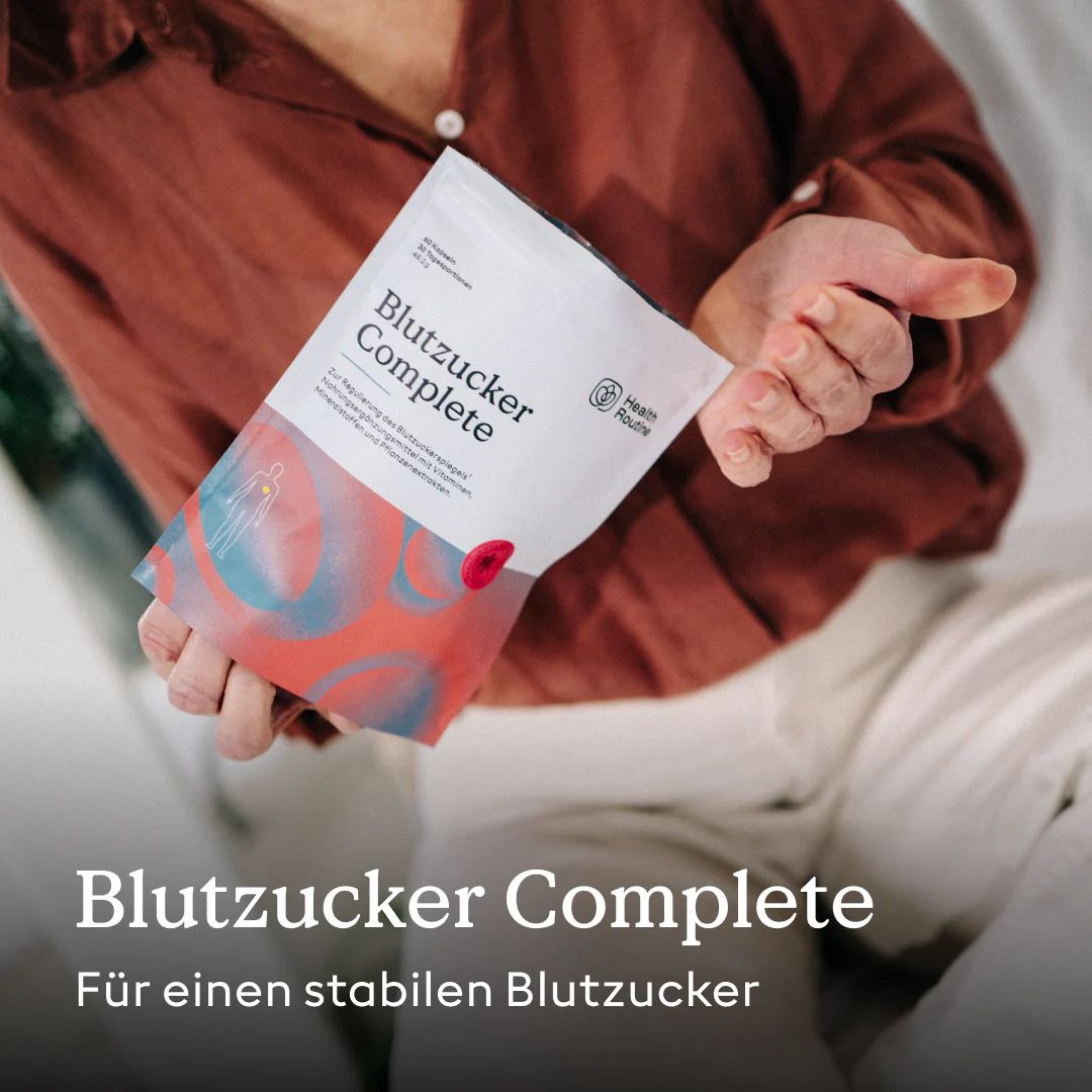 Health Routine Blutzucker Complete / Für einen regulierten Blutzuckerspiegel, auch bei Diabetes