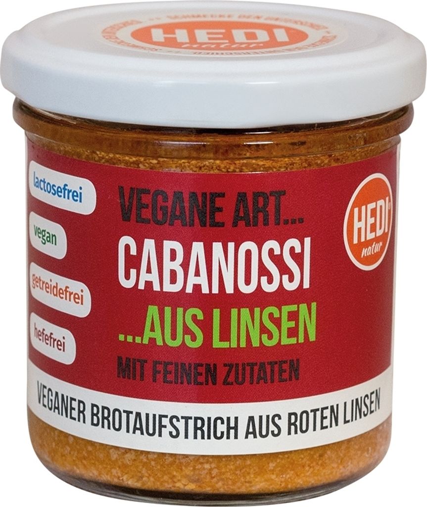 Hedi Vegane Art. . Cabanossi mit feinen Zutaten -- 140g