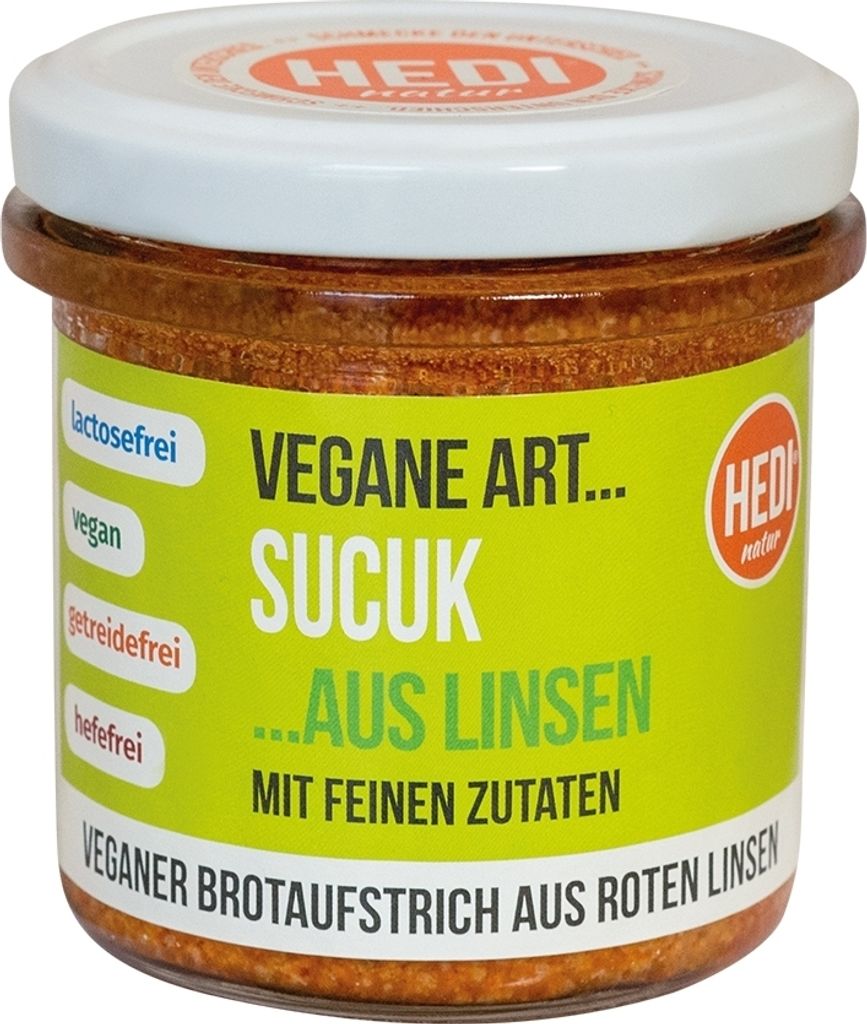 Hedi Vegane Art. . Sucuk mit feinen Zutaten -- 140g