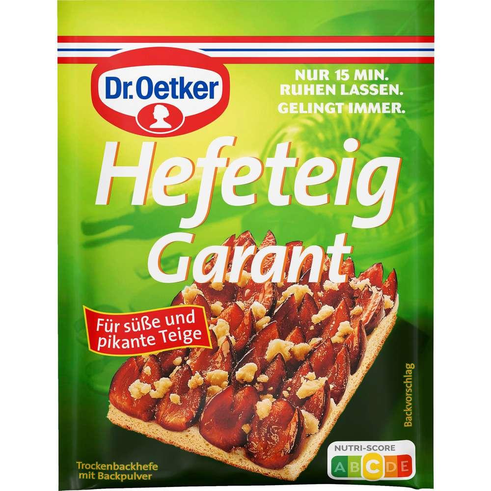 Yeast dough guarantee