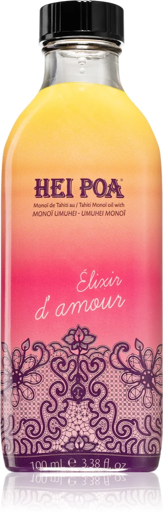 Hei Poa Umuhei Tahiti Monoi Oil Elixir of Love perfumed oil