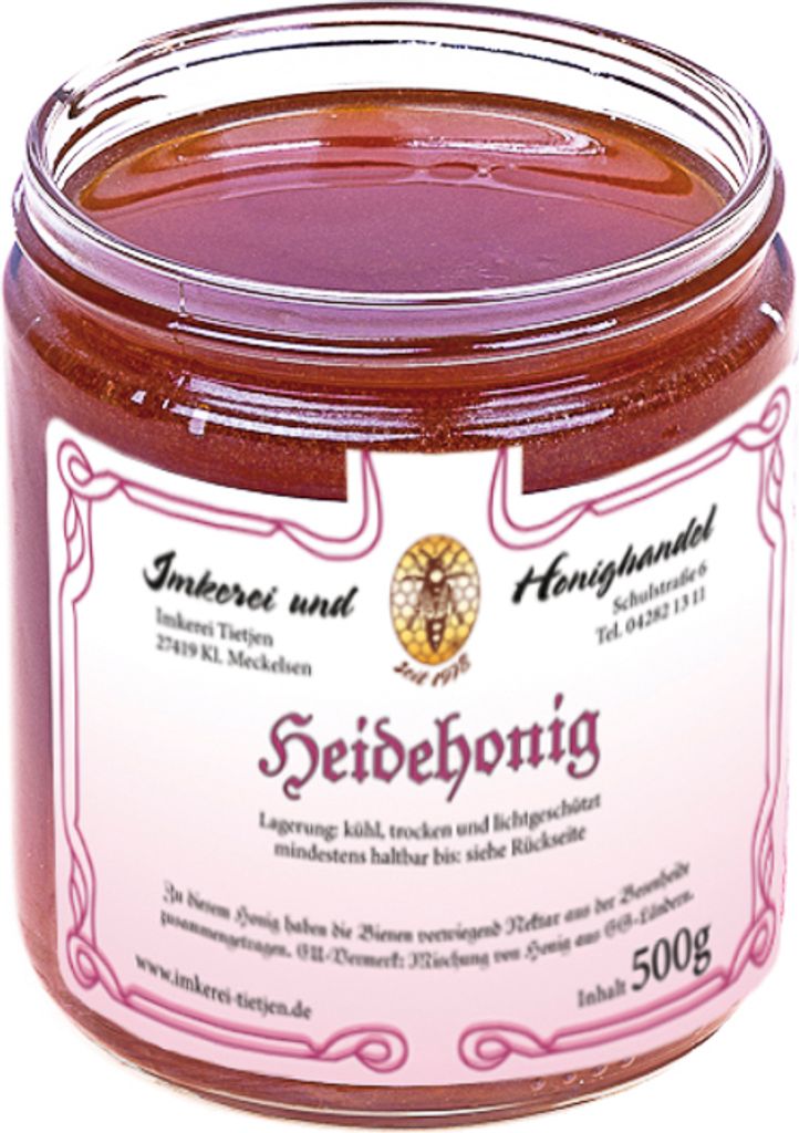 Heidehonig 500g | Imkerei Tietjen