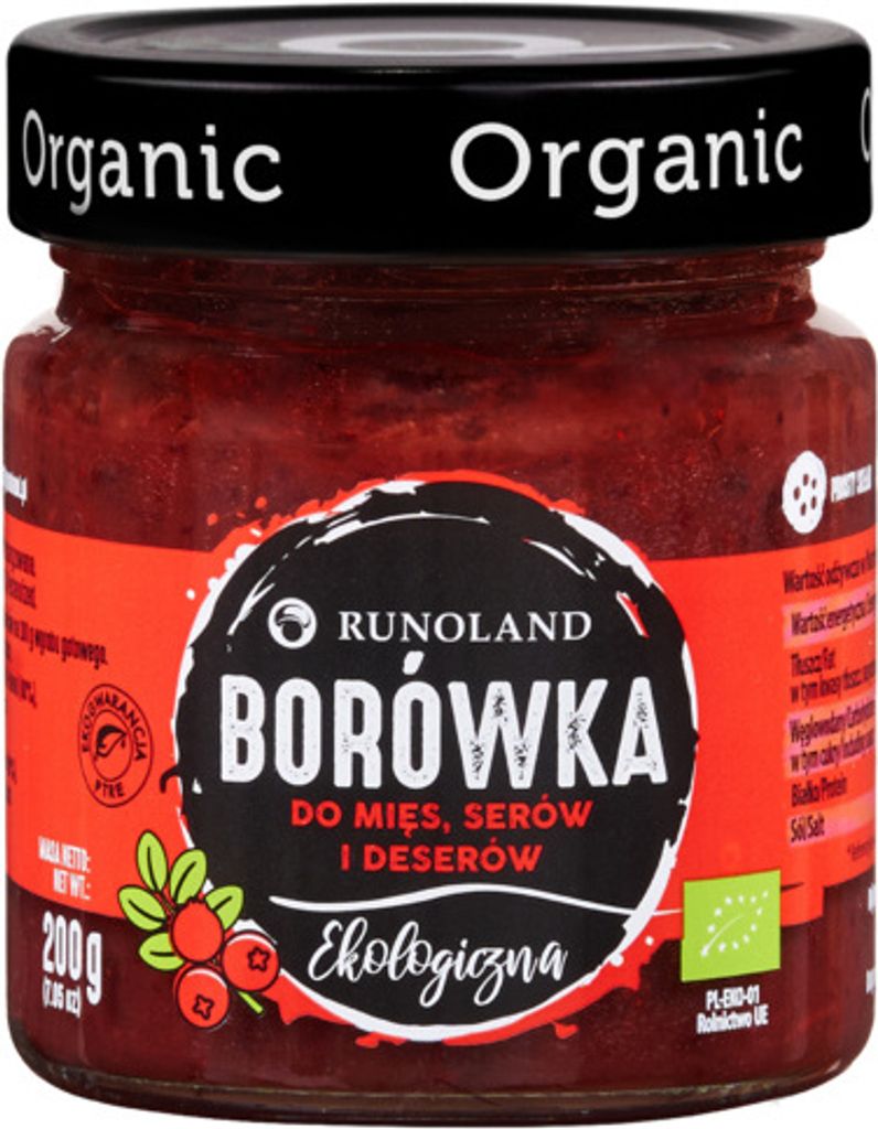 HEIDELBEEREN FÜR FLEISCH, KÄSE UND DESSERTS200 g - RUNOLAND