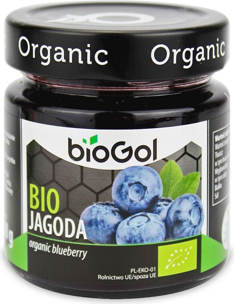 HEIDELBEERMUSSE 200 g - BIOGOL