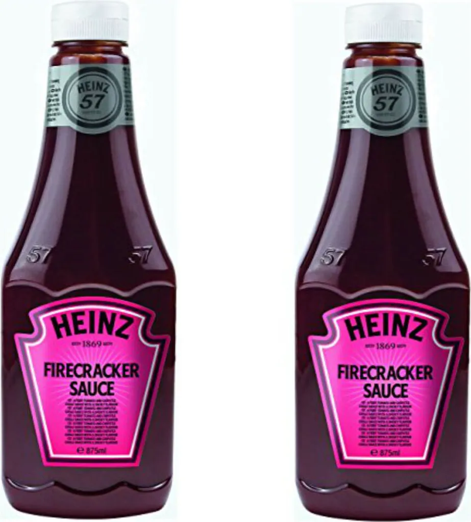 Heinz 57 Firecracker Sweet & Spicy Sauce Squeeze Bottle 875ml 2-pack