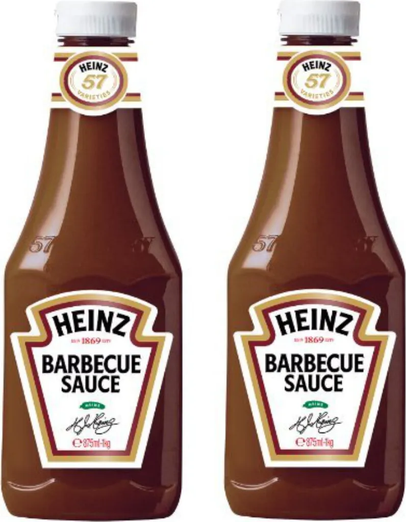 Heinz Barbecue Sweet & Spicy Sauce Squeeze Bottle 875ml 2-pack