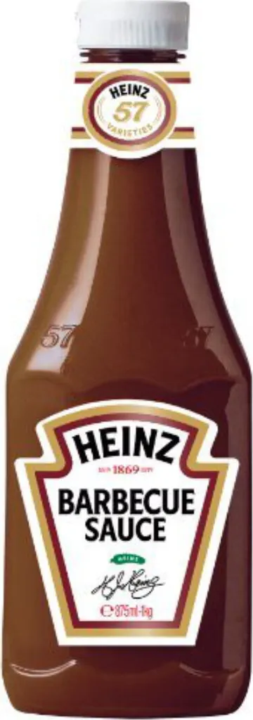 Heinz BBQ Sauce spicy hickory wood smoke flavor the original 875ml