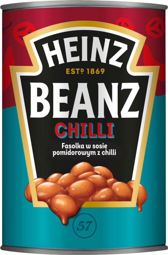 Heinz Beans in Tomato Sauce with Chili 390 G