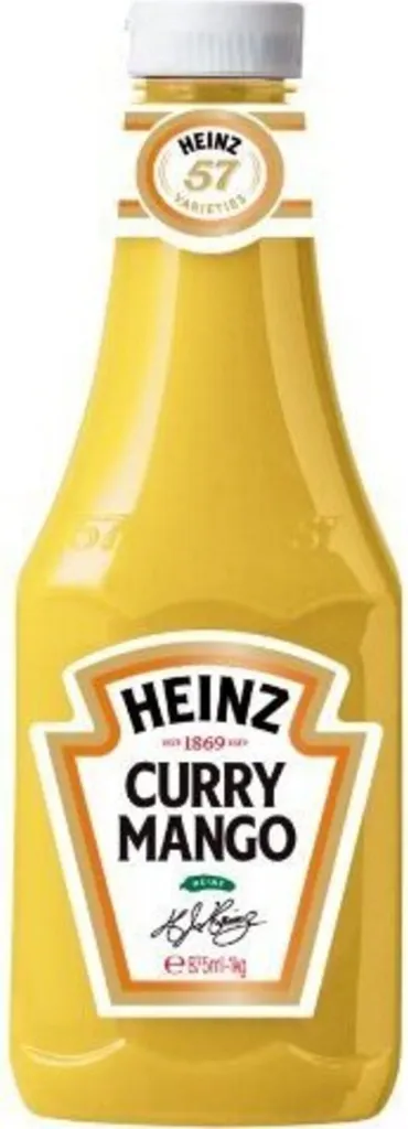 Heinz Curry Mango Sauce fruity creamy spicy sauce 875ml