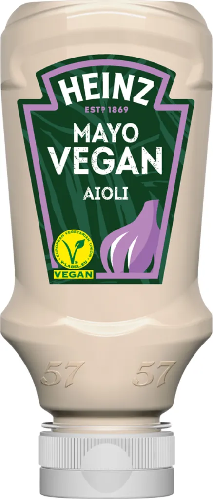 Heinz Mayonnaise Ailoi mit würzigem Knoblauchgeschmack Vegan 220ml