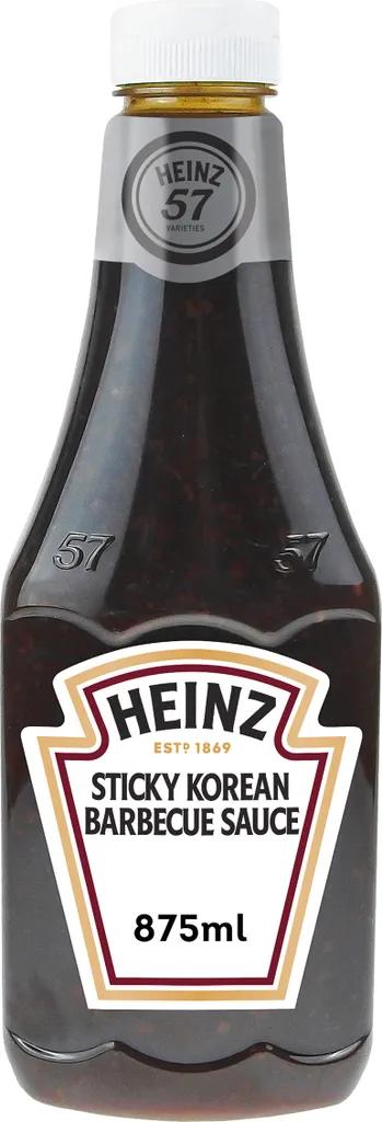 Heinz Sticky Korean Barbecue Sweet and Spicy Sauce Squeeze Bottle 875ml