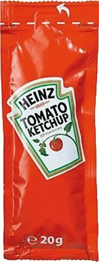 Heinz Tomato Ketchup CUBE Sachet fruchtig würzig 100 x 17ml 1700ml