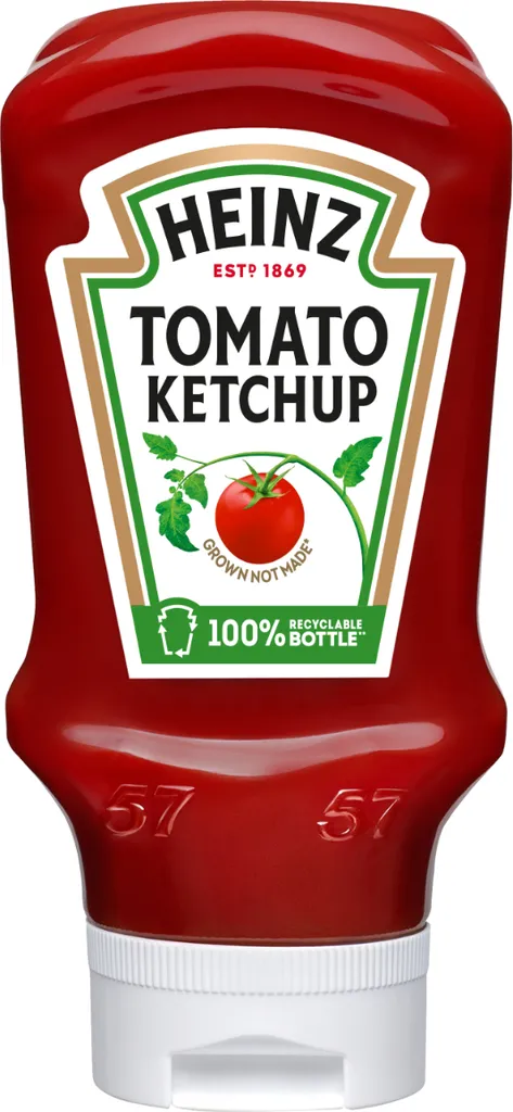 Heinz Tomato Ketchup Squeeze Kopfüber Flasche fruchtig würzig 460g