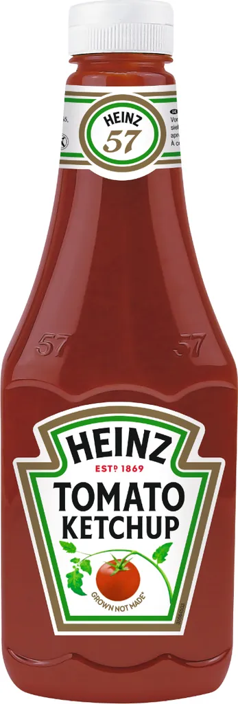 Heinz Tomato Ketchup Squeezeflasche Das Original in der Flasche 875ml
