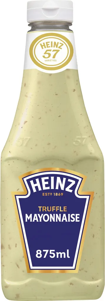 Heinz Trüffel Mayonnaise mit Trüffelstückchen Squeezeflasche 875ml