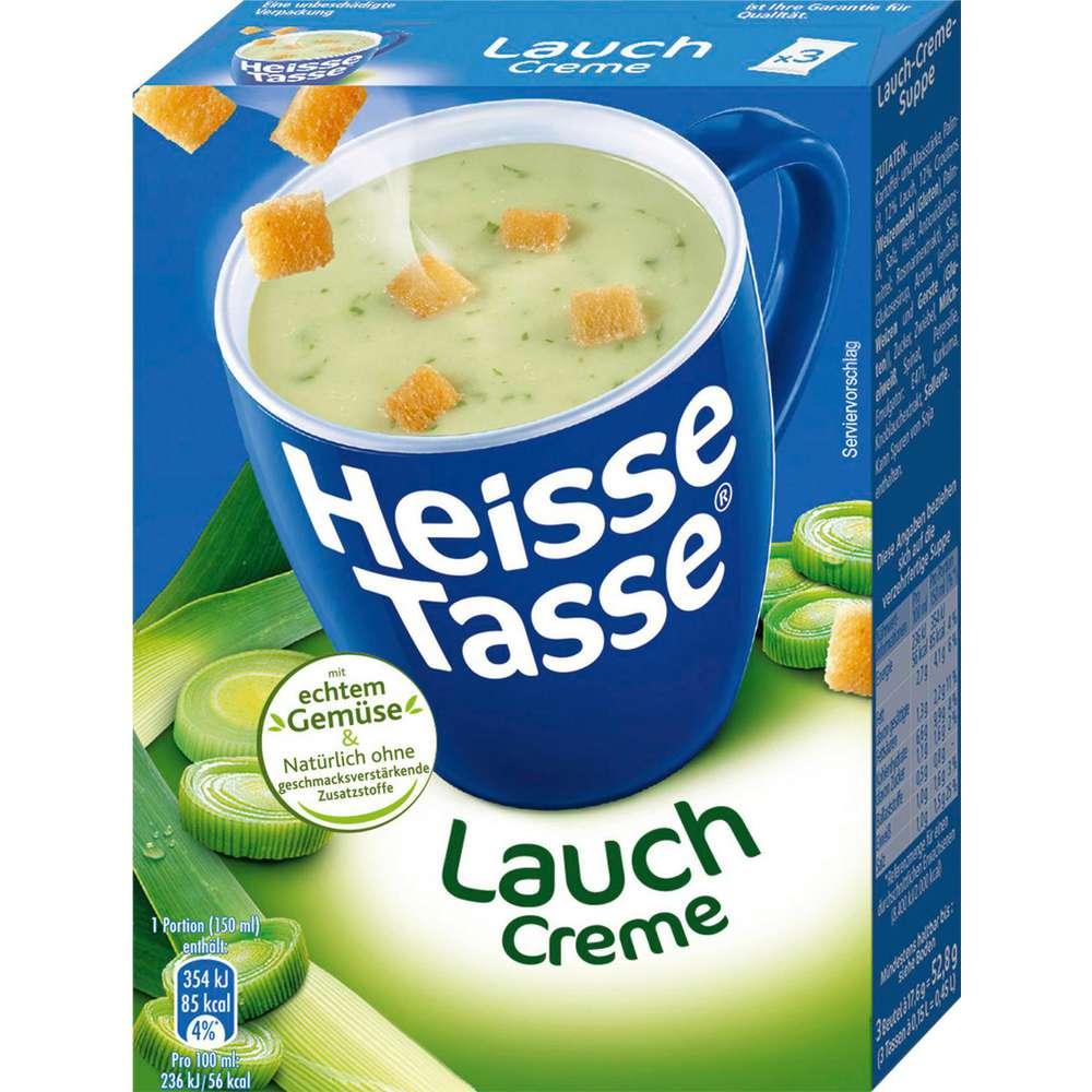 Hot cup, leek
