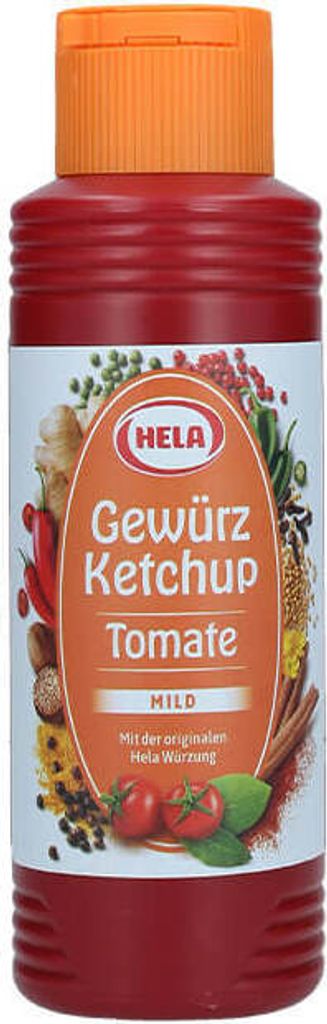 Hela 300ml Tomate Gewürz Ketchup mild-würzig