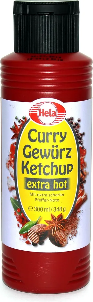 HELA Curry Gewürz Ketchup extra hot 300 ml