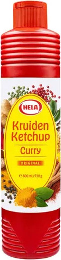Hela - Curry Kruiden Ketchup - Wurst - 800 ml