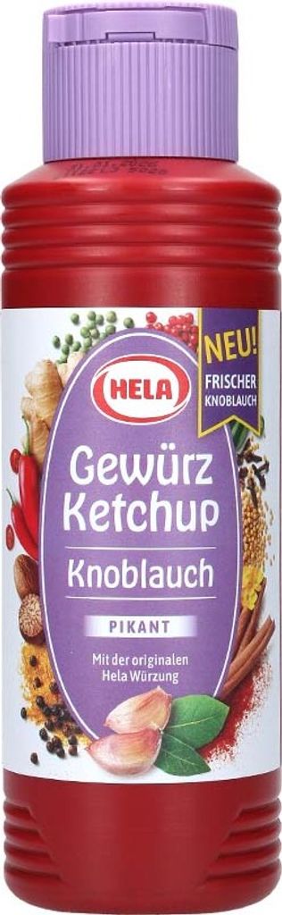 HELA Gewürz Ketchup Knoblauch pikant (300ml)