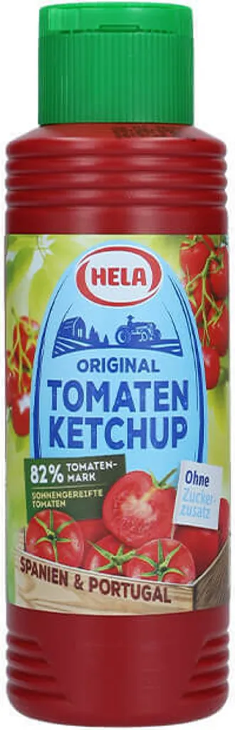 Hela Original Tomaten Ketchup ohne Zuckerzusatz  (300 ml)