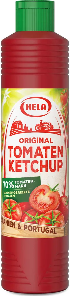 Hela Tomaten Ketchup mit natürlich fruchtig köstlichem Aroma 800ml