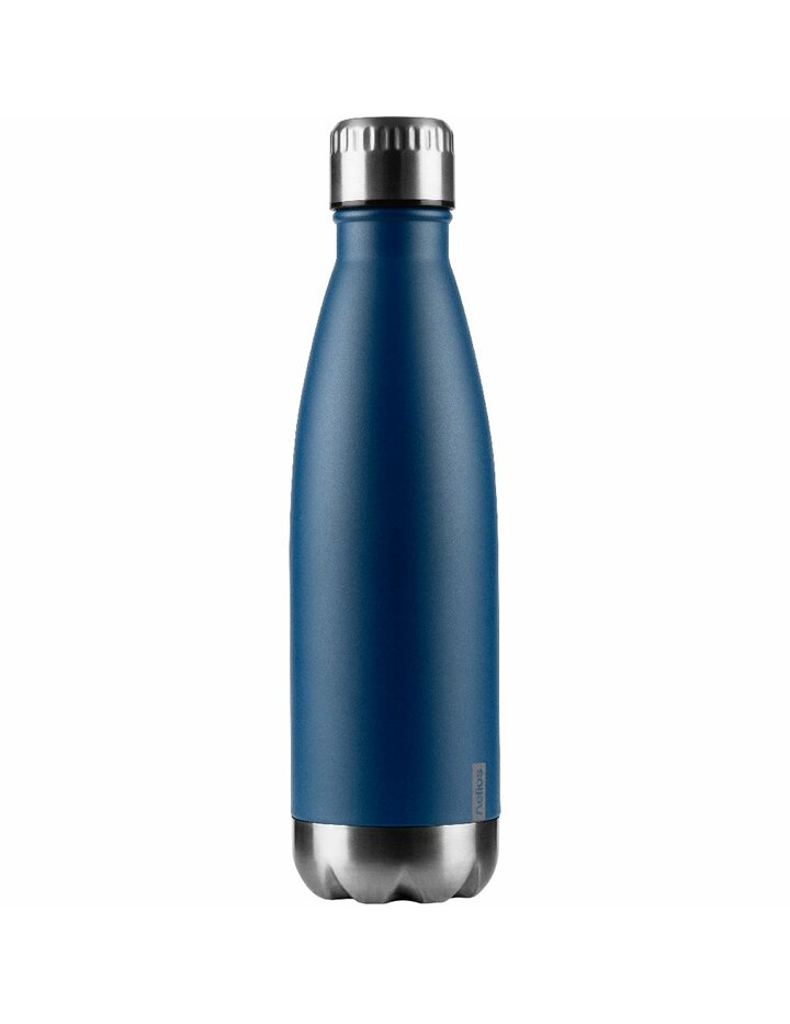 Helios Enjoy Stainless Steel Insulated Bottle 0.5 L Blue