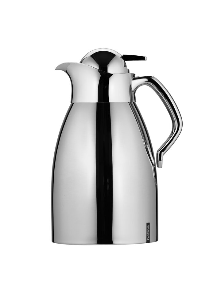 Helios Rondo Push Stainless Steel Insulated Jug 1.5 L Push Button