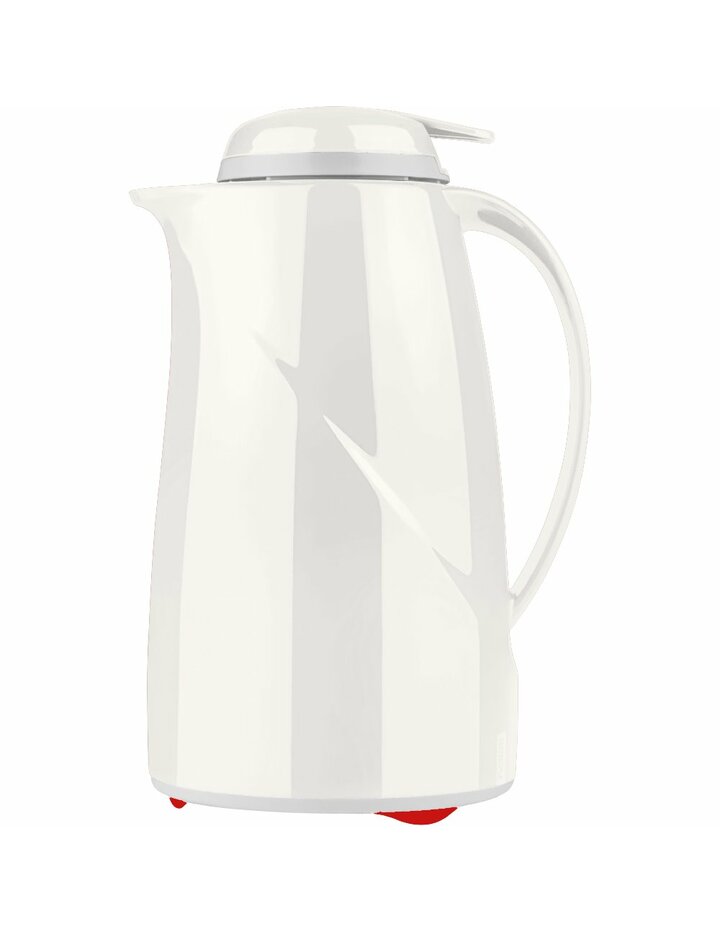 Helios Wave Push Insulated Jug With Dt 1.0 L White