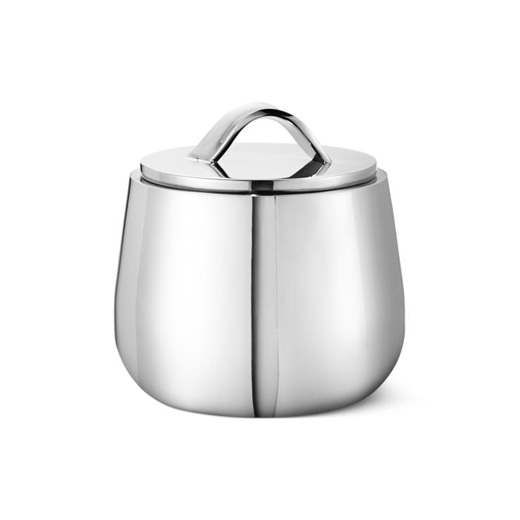 Georg Jensen Helix Sugar Bowl With A Lid