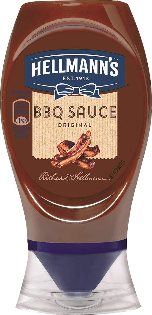 Hellmann's BBQ Sauce Original for Burgers, Steaks, Spare Ribs, etc. 250ml