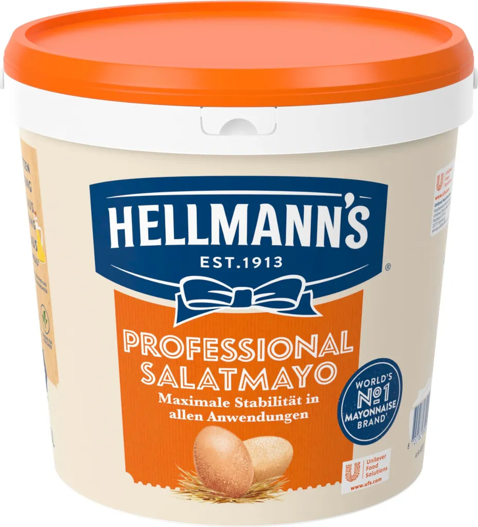 Hellmanns Professional Salatmayonnaise cremiger Geschmack 10 Liter