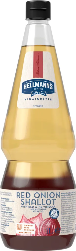 Hellmann's Vinaigrette Red Onion-Shallot Bottle 1000ml