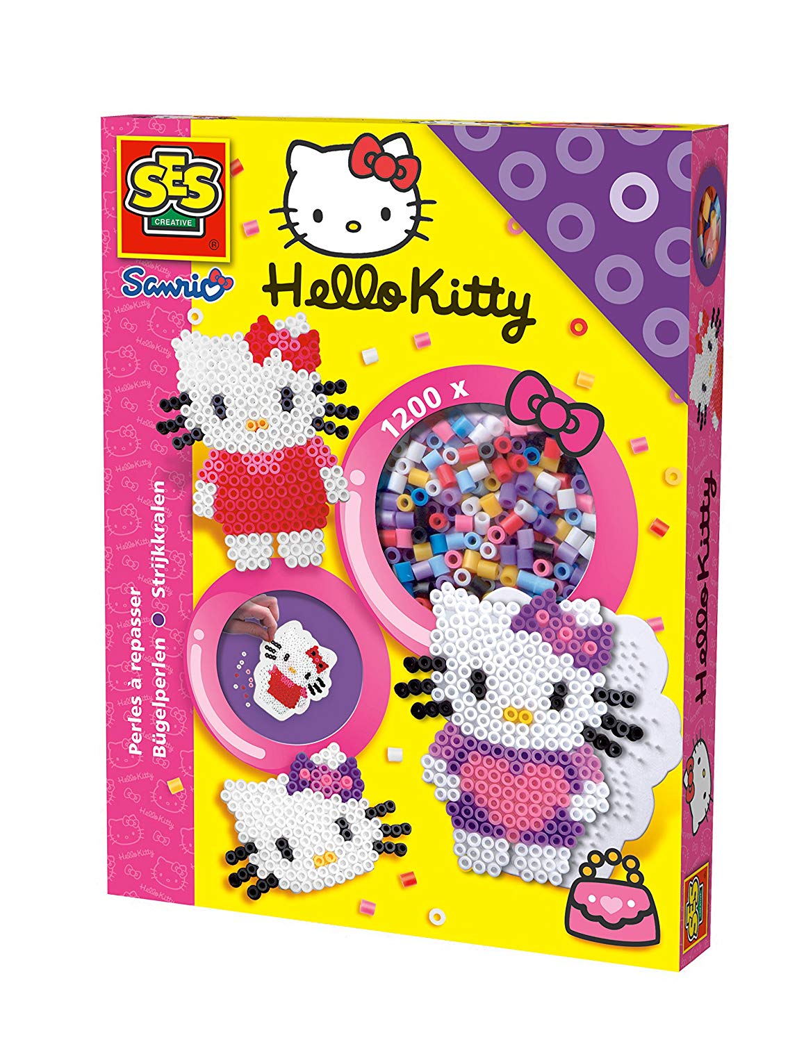 Hello Kitty Beads And Plate Gift Set