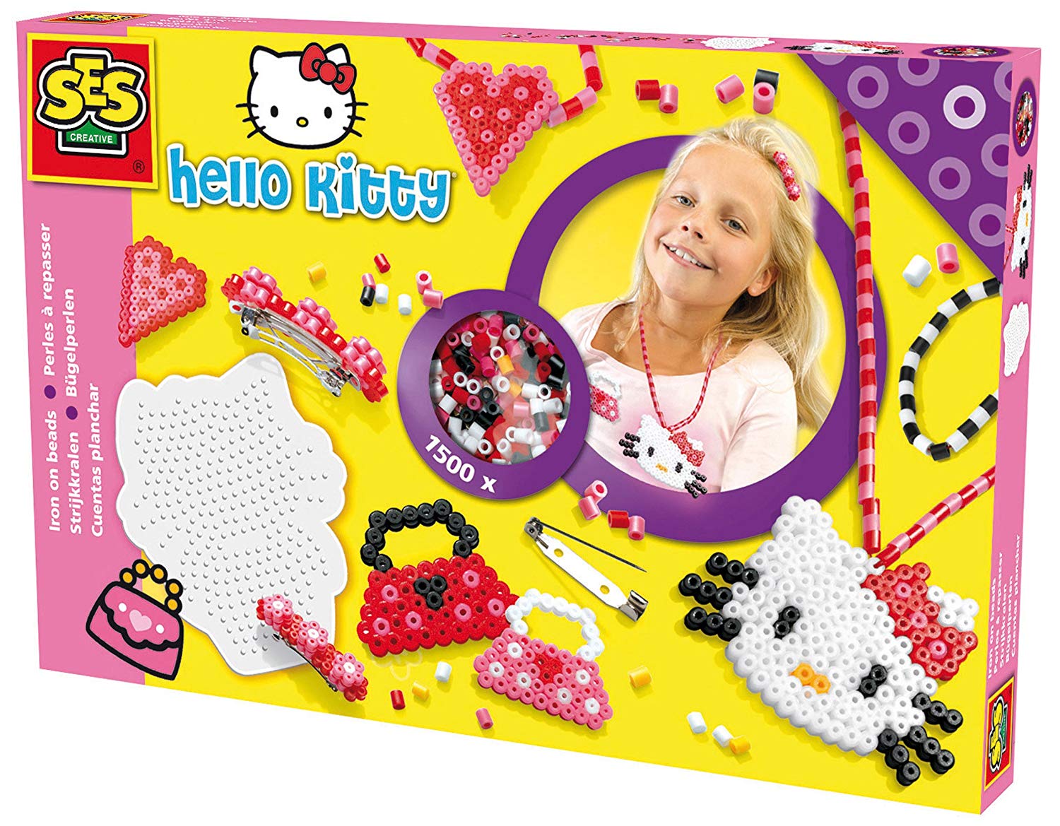 Hello Kitty Beads Jewellery Gift Set