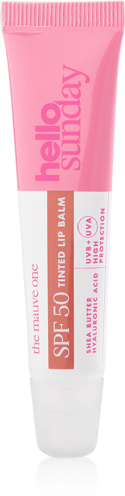 hello sunday the mauve one tinted lip balm tinting lip balm SPF 50