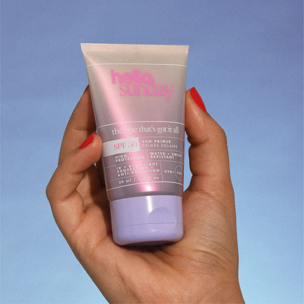 hello sunday the one that's got it all protective make-up primer SPF 50