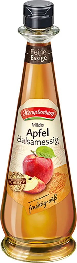 Hengstenberg Mild Apple Balsamic Vinegar fruity in a bottle 500ml