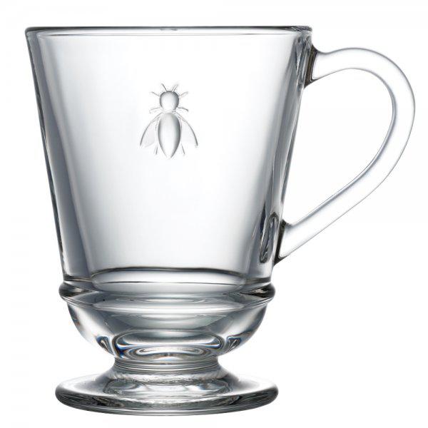 Mug glass Abeille by La Rochère