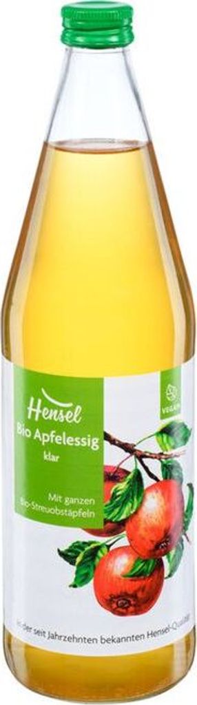 Hensel® Apple Cider Vinegar clear-- 750ml x 6 - 6-pack VPE