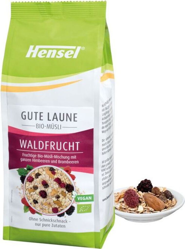 Hensel® Gute Laune Müsli Waldfrucht-- 454g x 6  - 6er Pack VPE