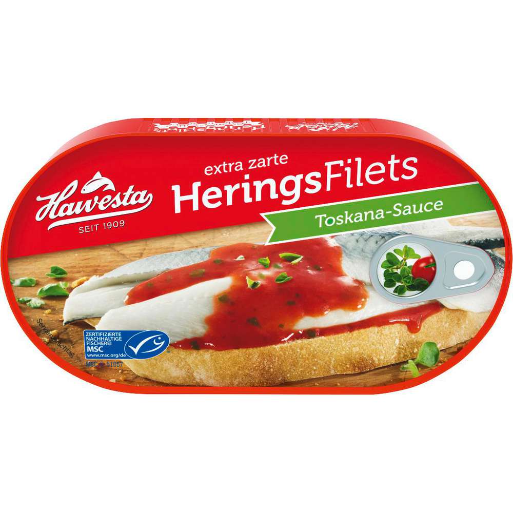 Herring fillet, Tuscany
