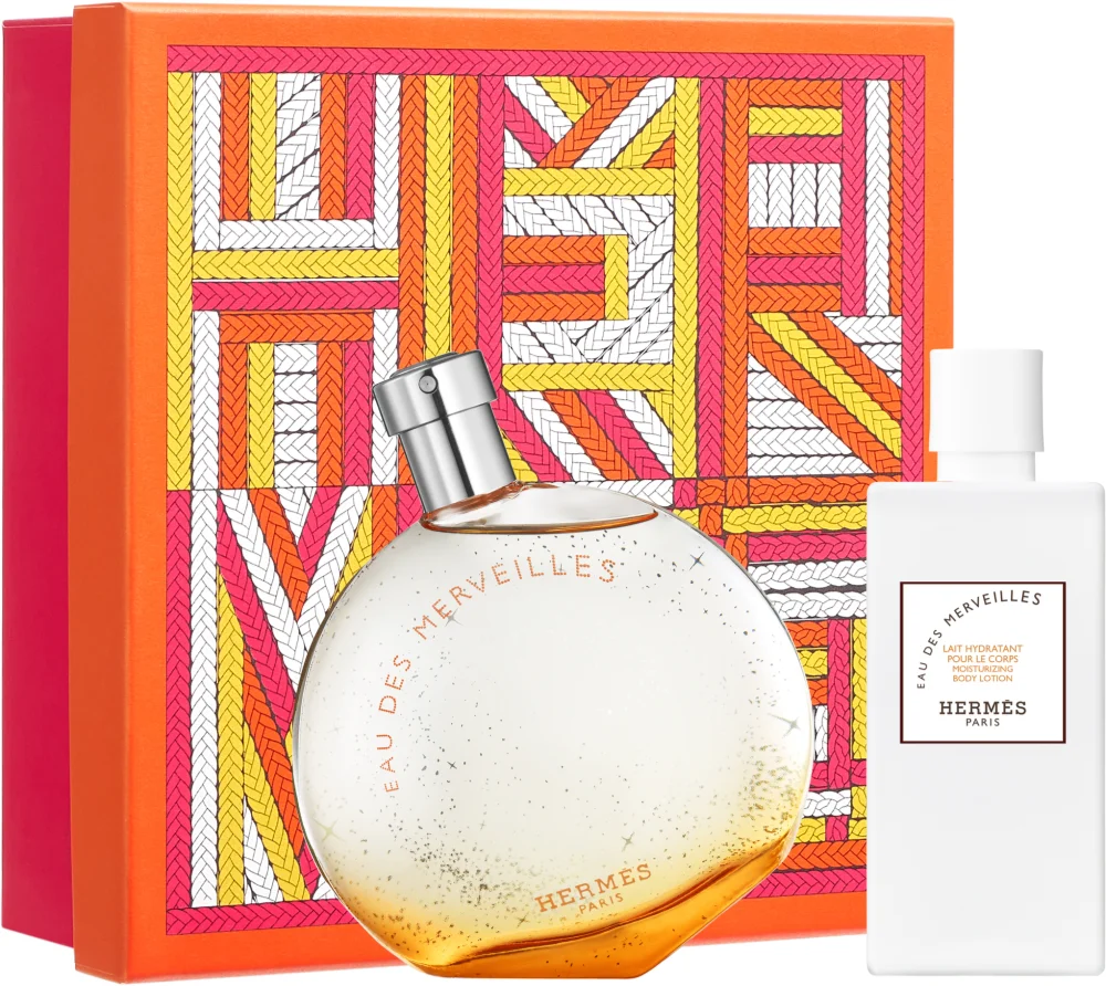 HERMÈS Eau des Merveilles Eau de Toilette Set Gift Set for Women