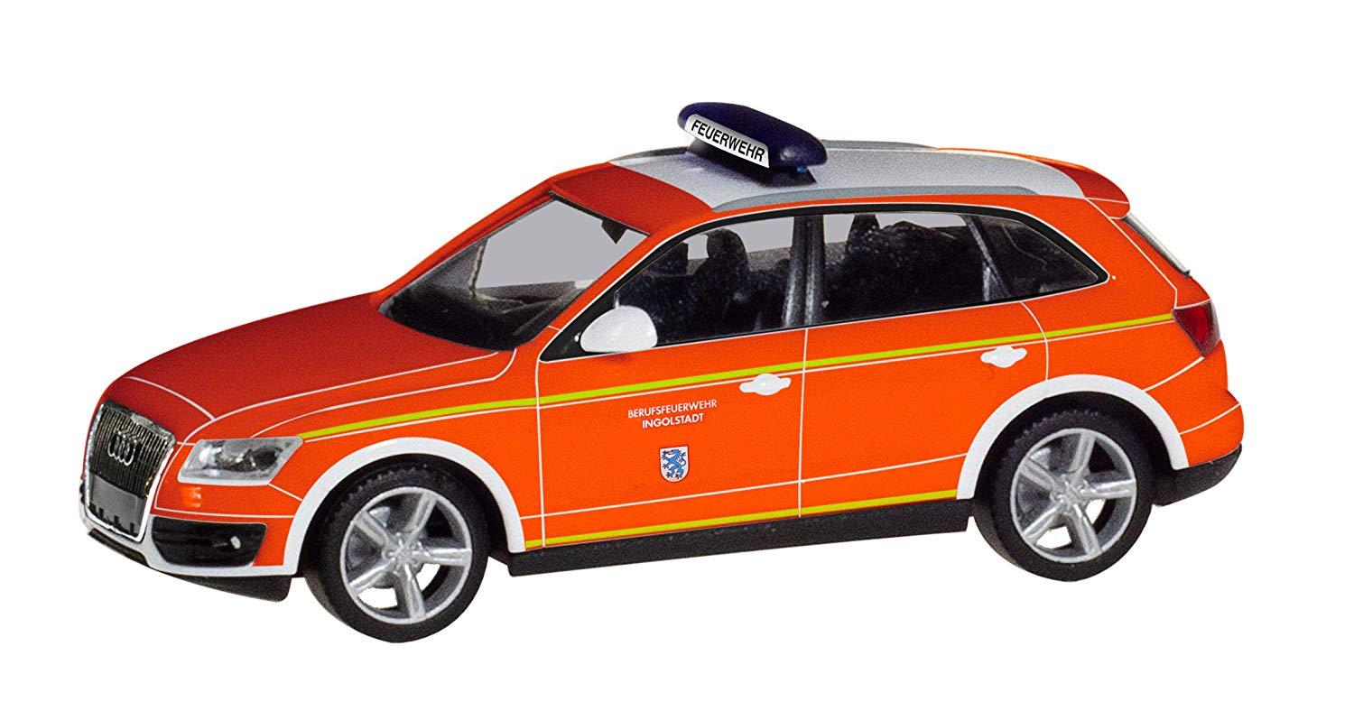 Herpa Miniaturmodelle GmbH Herpa 094344 Audi Q5 Command Car Fire Brigade Ingolstadt Multi-Coloured