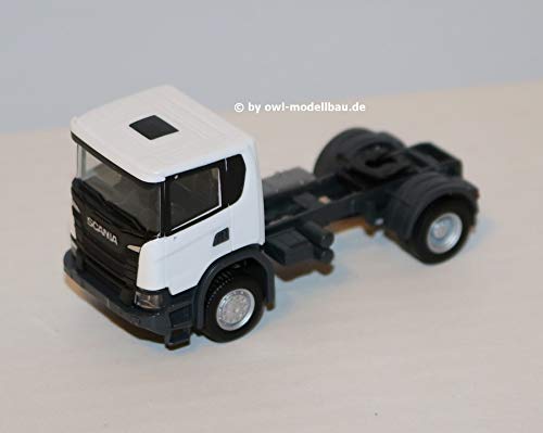 Herpa Miniaturmodelle GmbH Herpa 309769 Scania Cg 17 4X4 Tractor White