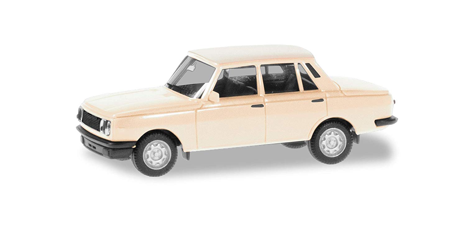 Herpa 420396 Wartburg 35384 Saloon Car for Crafts and Collecting, Multi-Col