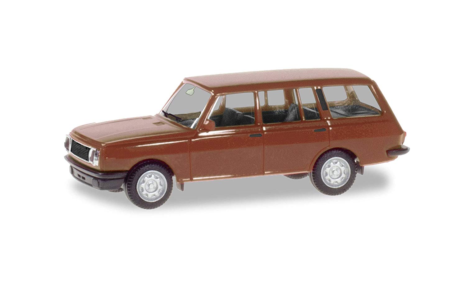 Herpa Miniaturmodelle GmbH Herpa 420402 Wartburg 353 Tourist Car for Crafts and Collecting Copper Brow