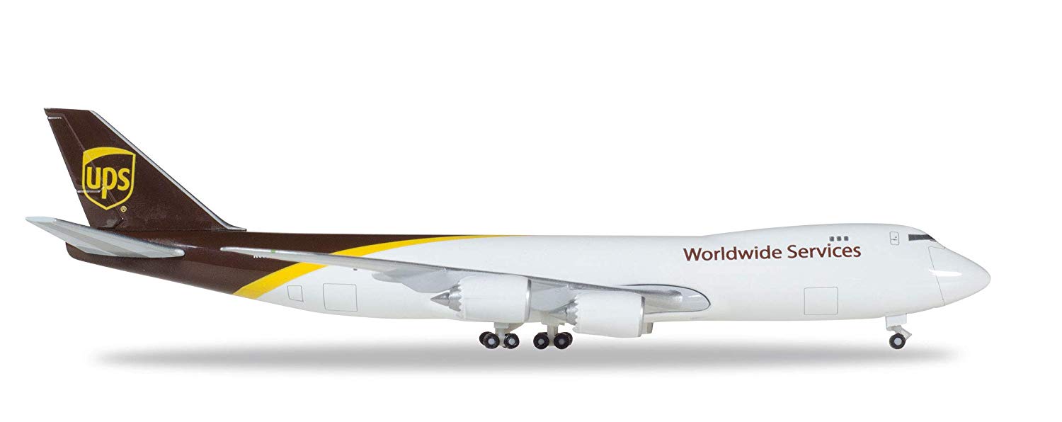 Herpa 531023-001 Ups Airlines Boeing 747-8F-N607Up Collectable Wings Aircra